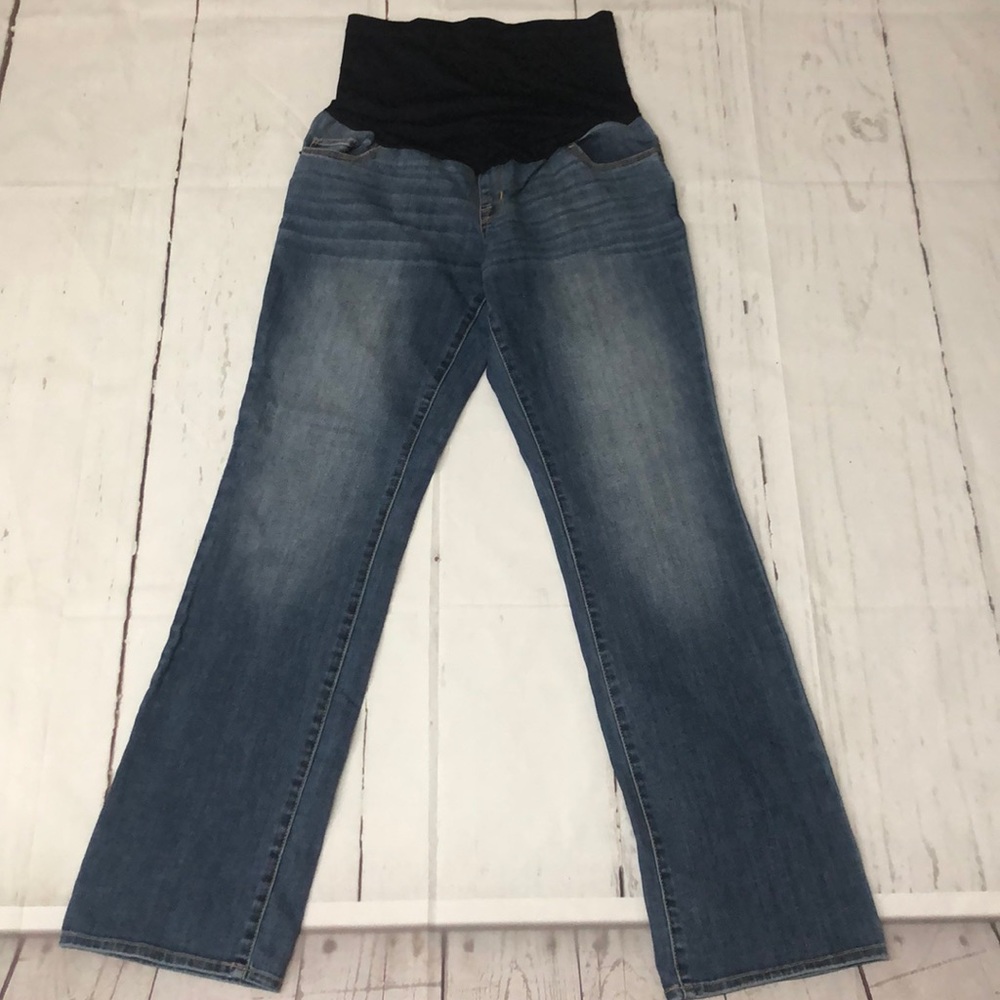 LIZ LANGE BOOT CUT MATERNITY JEANS